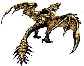 モンハンモンスター・リオレイア希少種（金）画像
